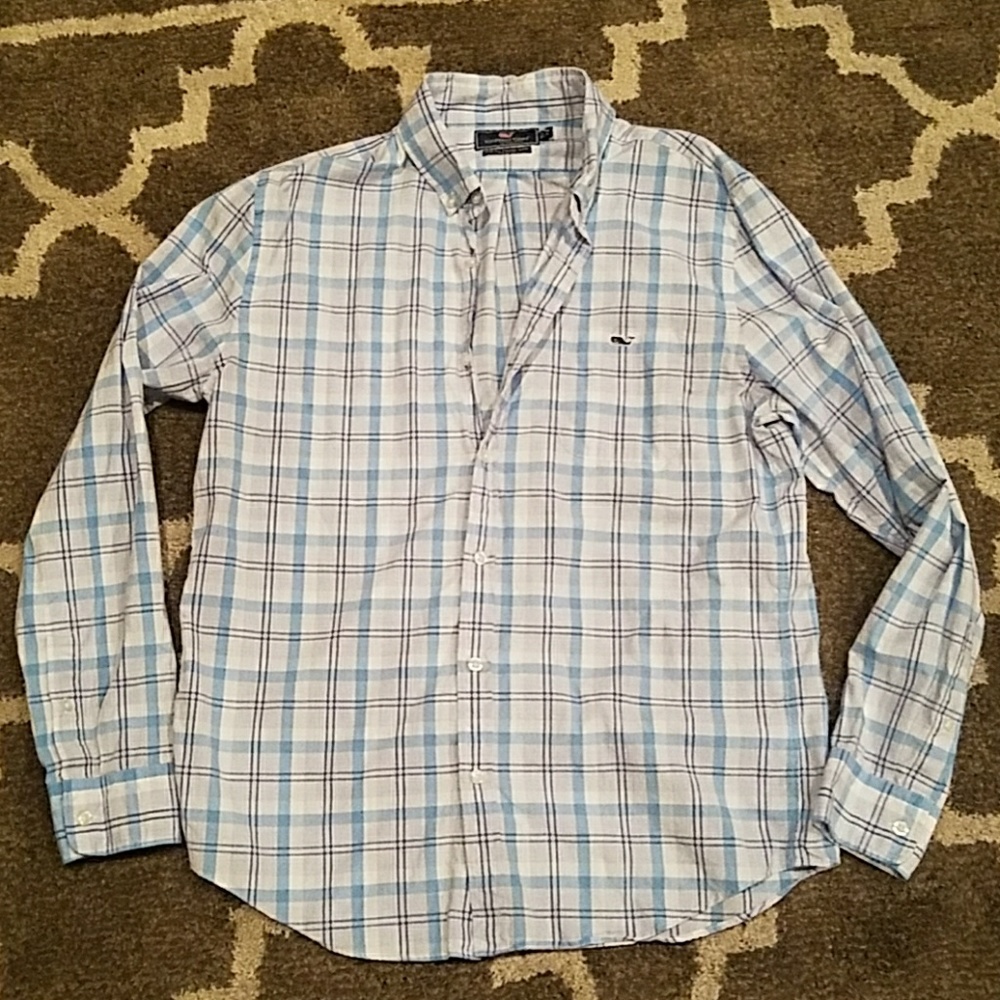Vineyard vines L slim fit Tucker button down